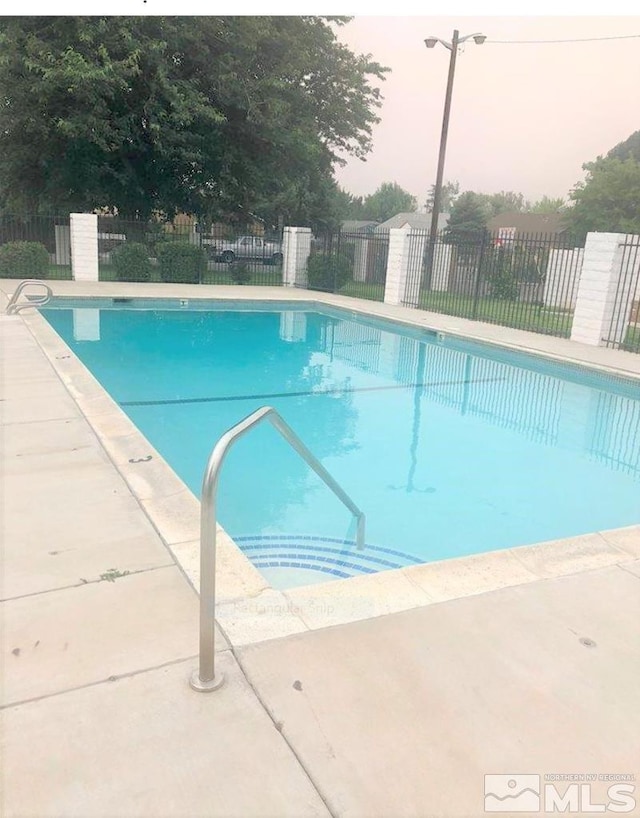 view of pool