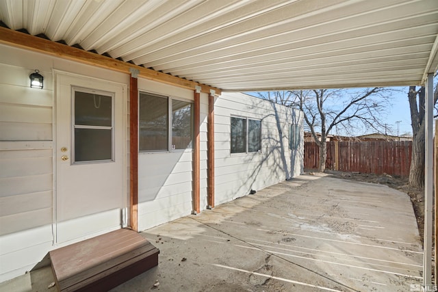 view of patio / terrace