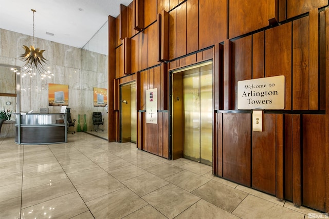 view of community lobby