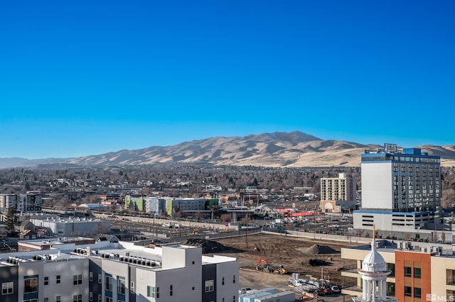 city view featuring a mountain view