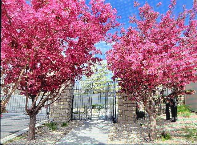 view of gate