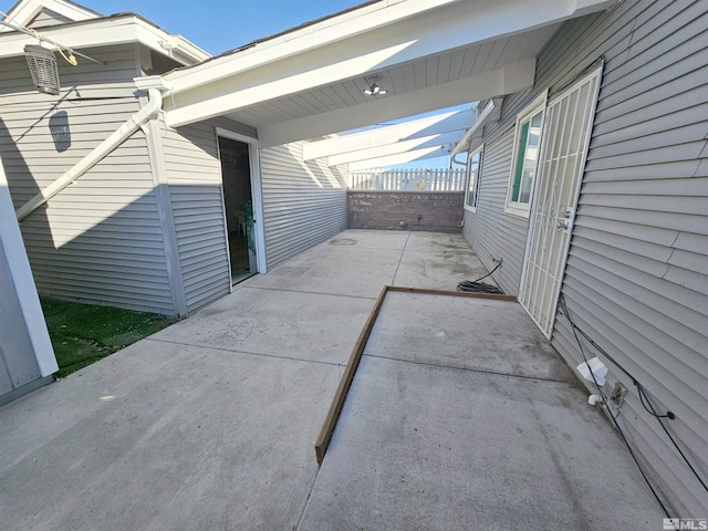 view of patio / terrace