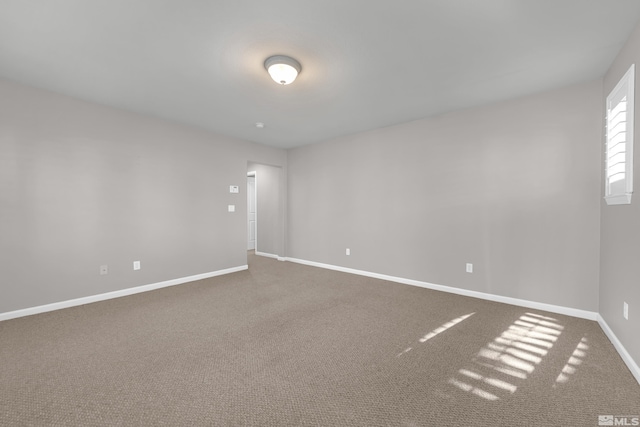 empty room with carpet floors