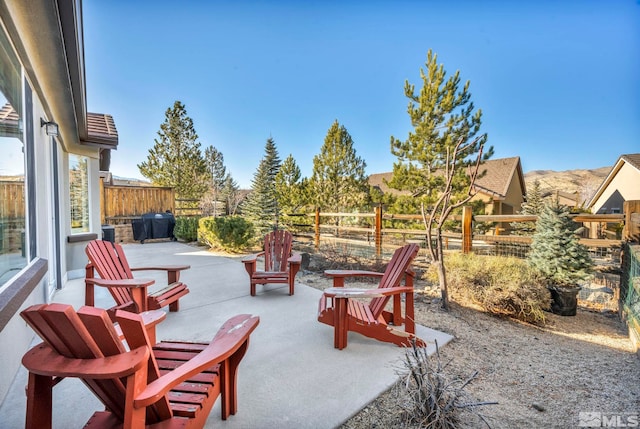 view of patio / terrace with grilling area