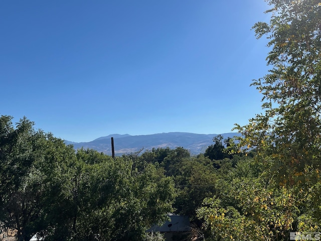 view of mountain feature