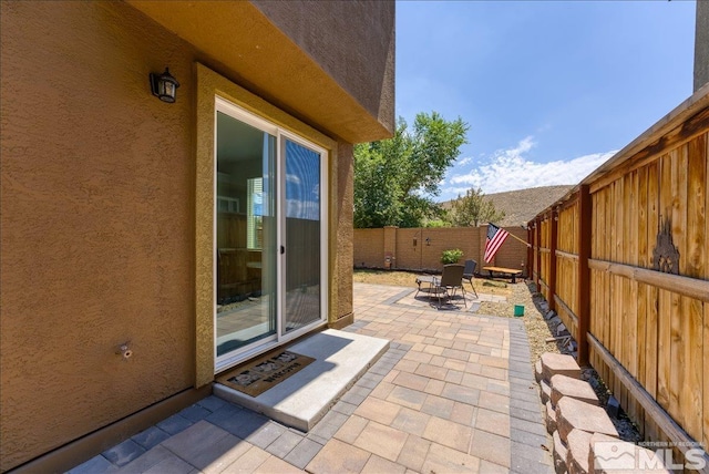 view of patio