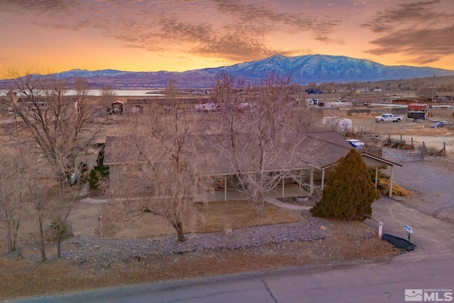 property view of mountains