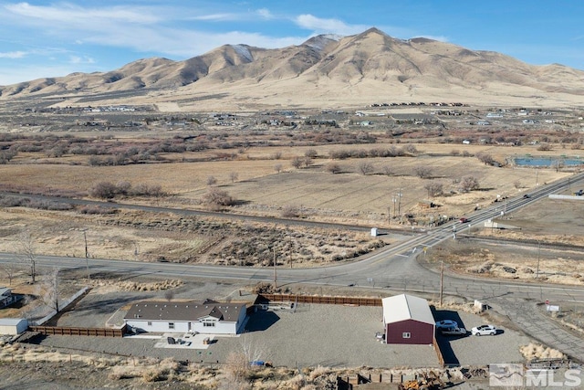 view of mountain feature