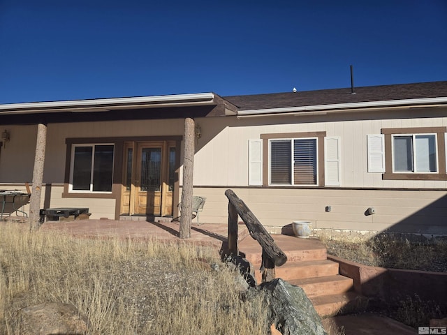 view of rear view of house