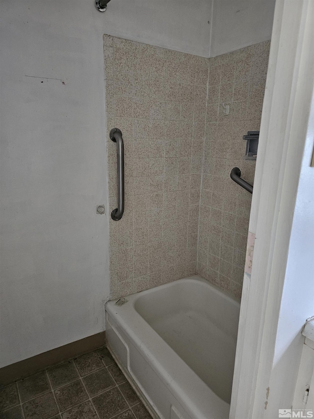 bathroom with a bathing tub