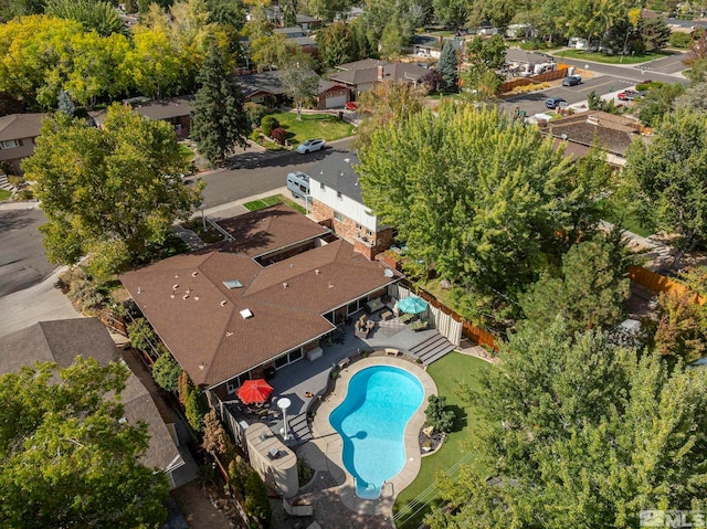 bird's eye view