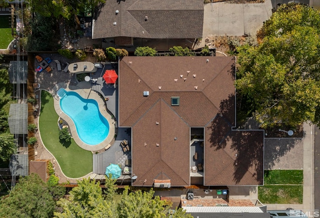 drone / aerial view