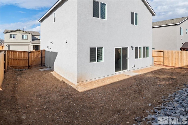 view of rear view of house