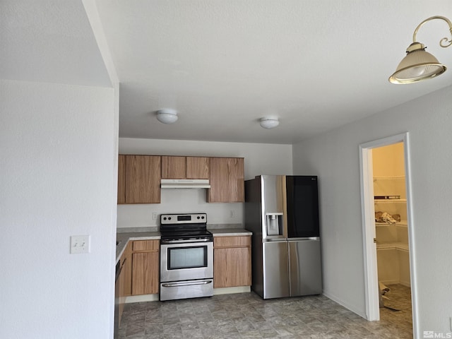 kitchen featuring stainless steel appliances