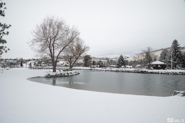 property view of water