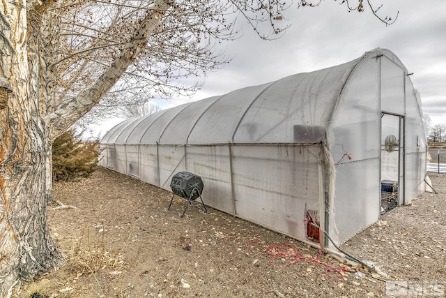 view of outdoor structure