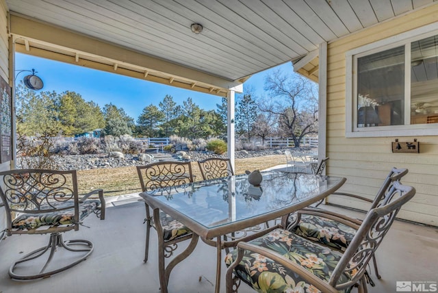 view of patio / terrace