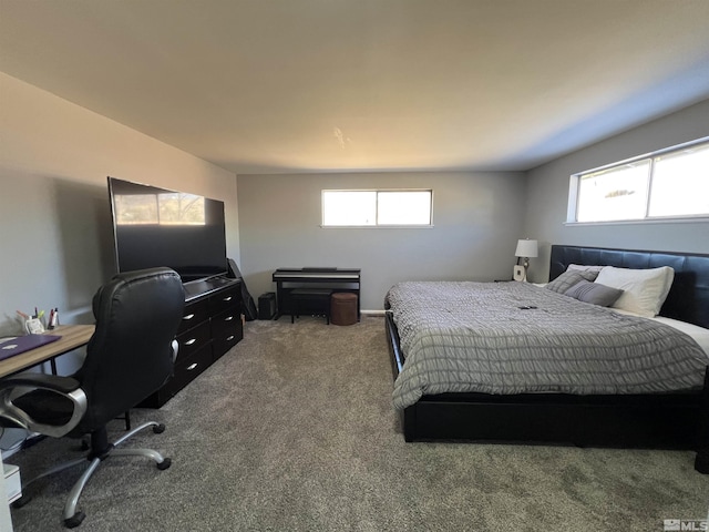 bedroom featuring carpet flooring