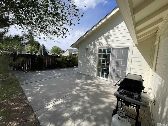 view of patio / terrace with grilling area