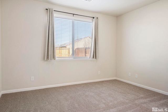 empty room featuring carpet