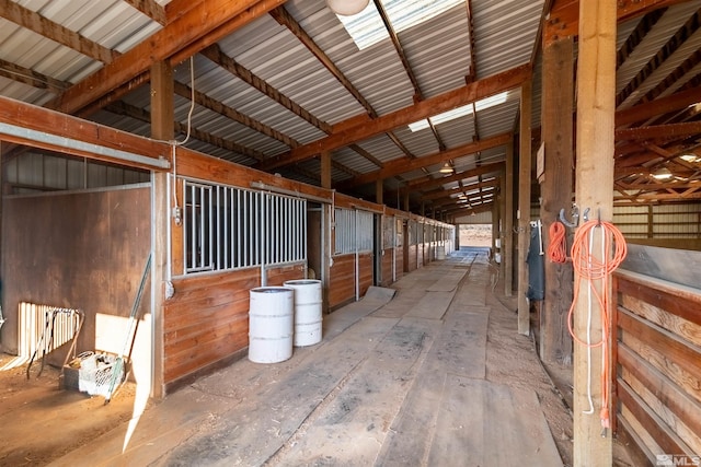 view of stable