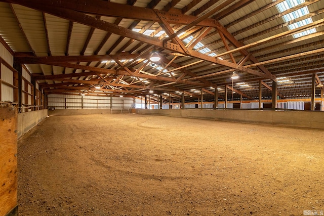 view of stable