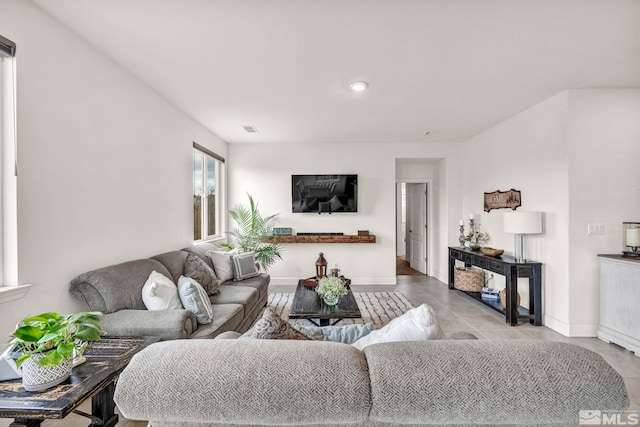 view of living room