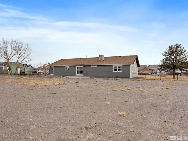 view of back of house