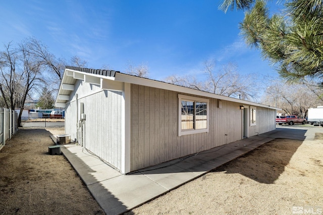 view of property exterior with central air condition unit