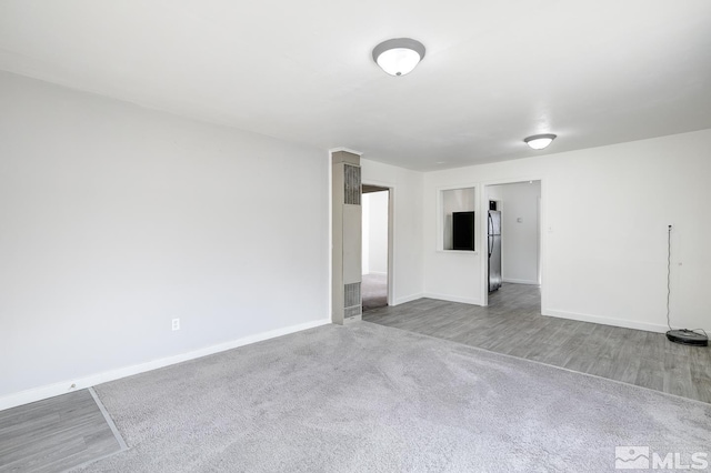 empty room with carpet floors