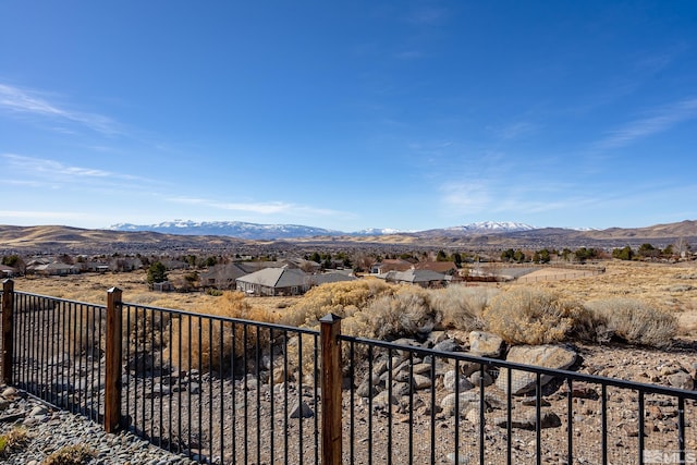 property view of mountains