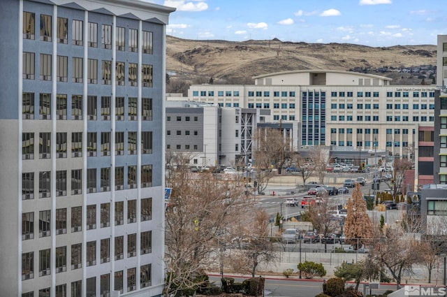 city view featuring a mountain view