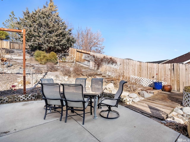 view of patio / terrace