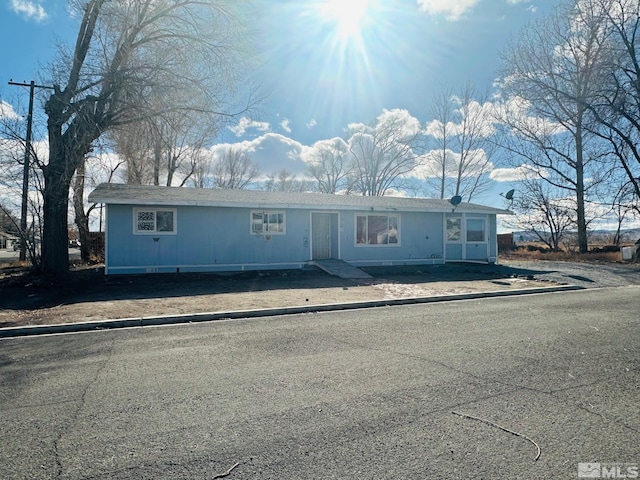 view of manufactured / mobile home