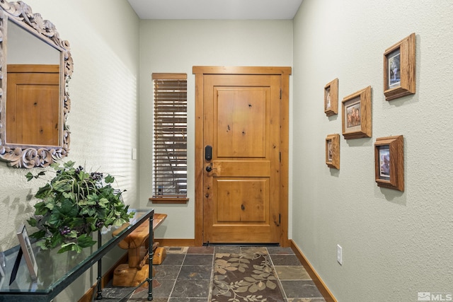 view of entrance foyer