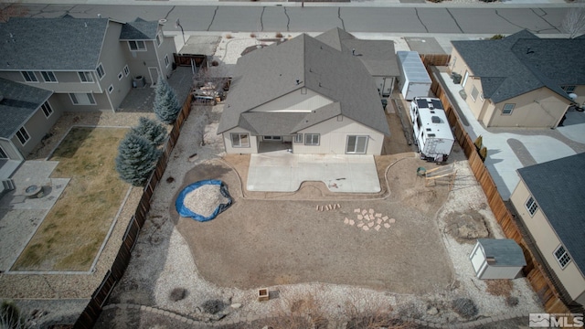 drone / aerial view