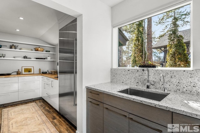 pantry featuring a sink