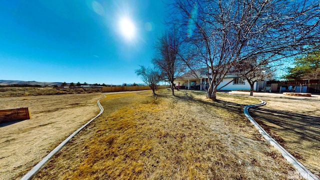 view of road with driveway