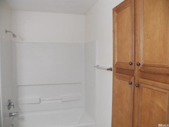 full bathroom featuring bathtub / shower combination