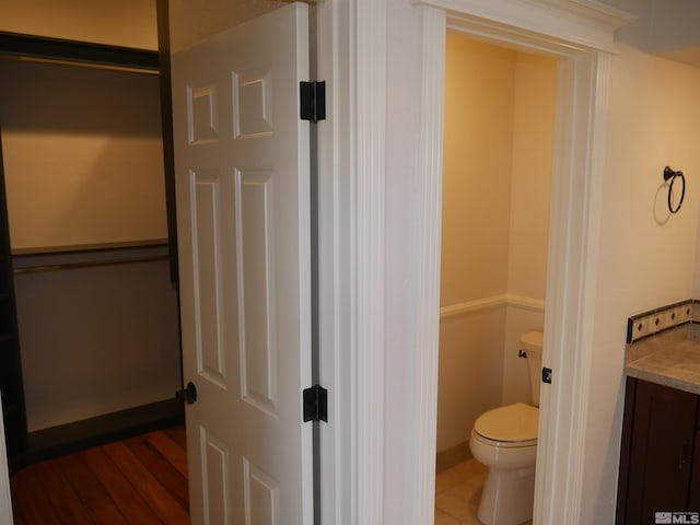 bathroom with toilet