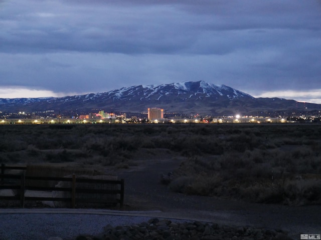 view of mountain feature