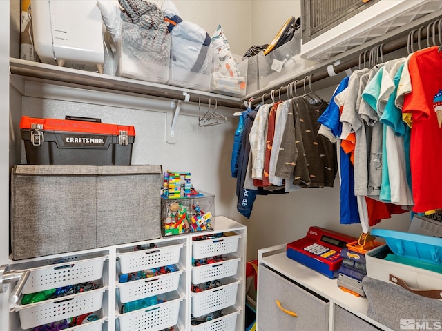 view of spacious closet