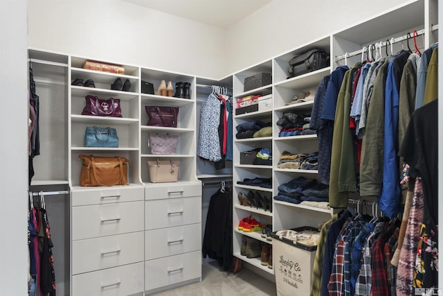 view of spacious closet