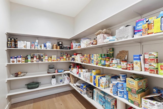 view of pantry