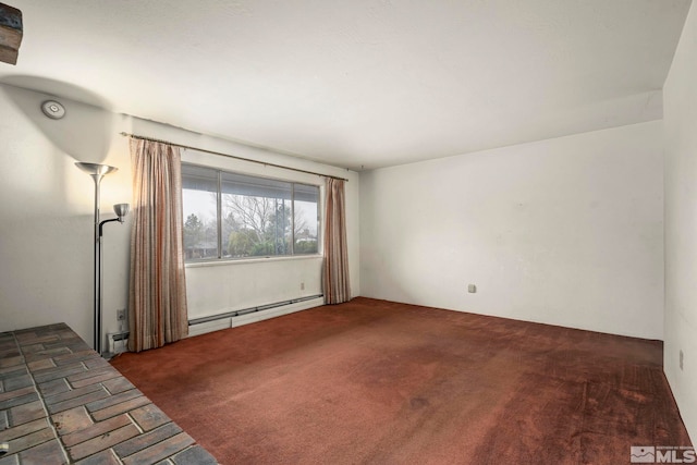 unfurnished bedroom with carpet floors