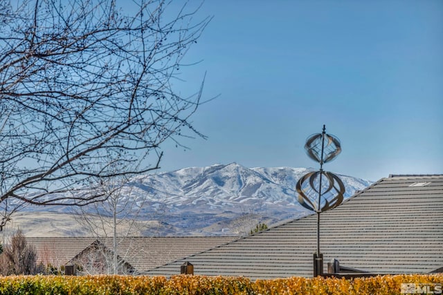 view of mountain feature