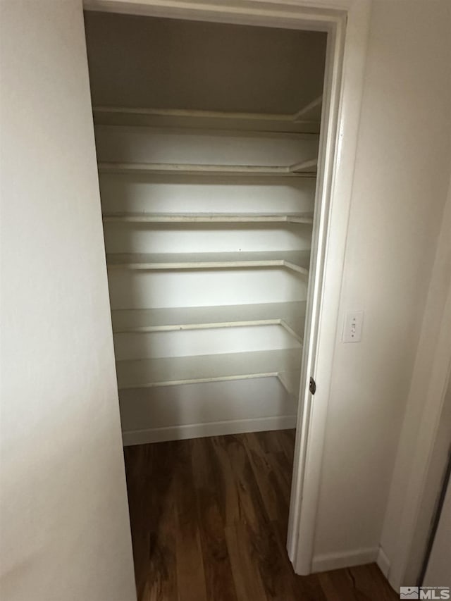 view of closet