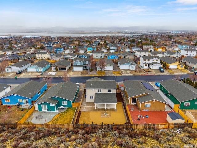 birds eye view of property featuring a residential view