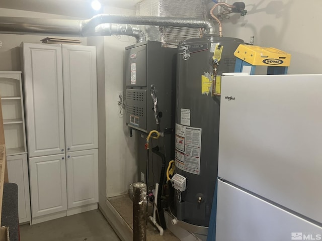 utilities with gas water heater