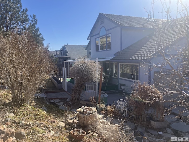 view of rear view of house